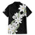 Ia Orana Tahiti Tiare Family Matching Mermaid Dress and Hawaiian Shirt Black Lei - Polynesian Pride