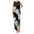 Ia Orana Tahiti Tiare Family Matching Tank Maxi Dress and Hawaiian Shirt Black Lei - Polynesian Pride