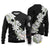 Ia Orana Tahiti Tiare Ugly Christmas Sweater Black Lei - Polynesian Pride