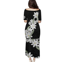 Ia Orana Tahiti Tiare Puletasi Black Lei LT7 - Polynesian Pride