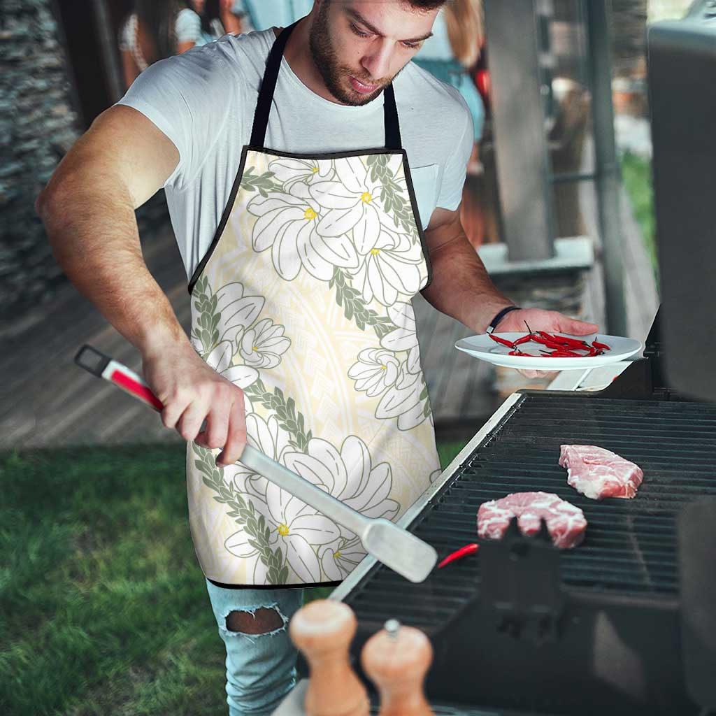 Ia Orana Tahiti Tiare Apron Lemon Yellow Lei - Polynesian Pride