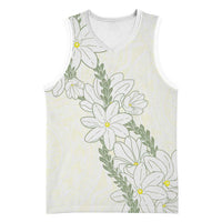 Ia Orana Tahiti Tiare Basketball Jersey Lemon Yellow Lei - Polynesian Pride