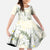 Ia Orana Tahiti Tiare Family Matching Short Sleeve Bodycon Dress and Hawaiian Shirt Lemon Yellow Lei - Polynesian Pride