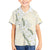 Ia Orana Tahiti Tiare Family Matching Short Sleeve Bodycon Dress and Hawaiian Shirt Lemon Yellow Lei - Polynesian Pride
