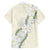 Ia Orana Tahiti Tiare Family Matching Summer Maxi Dress and Hawaiian Shirt Lemon Yellow Lei - Polynesian Pride