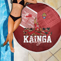 Mate Ma'a Tonga Ngatu Beach Blanket Kainga - Sipi Tau LT7 - Polynesian Pride