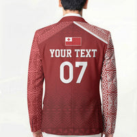 Mate Ma'a Tonga Custom Ngatu Blazer Kainga - Sipi Tau LT7 - Polynesian Pride
