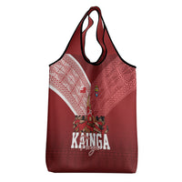 Mate Ma'a Tonga Ngatu Grocery Bag Kainga - Sipi Tau LT7 - Polynesian Pride
