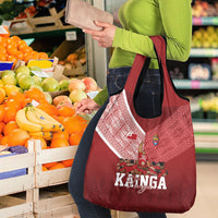 Mate Ma'a Tonga Ngatu Grocery Bag Kainga - Sipi Tau LT7 - Polynesian Pride