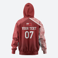 Mate Ma'a Tonga Custom Ngatu Hoodie Kainga - Sipi Tau LT7 - Polynesian Pride