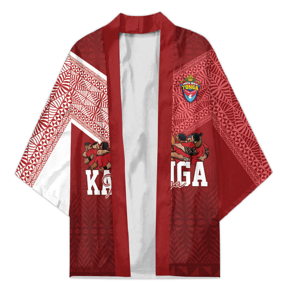 Mate Ma'a Tonga Custom Ngatu Kimono Kainga - Sipi Tau