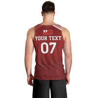 Mate Ma'a Tonga Custom Ngatu Men Tank Top Kainga - Sipi Tau LT7 - Polynesian Pride