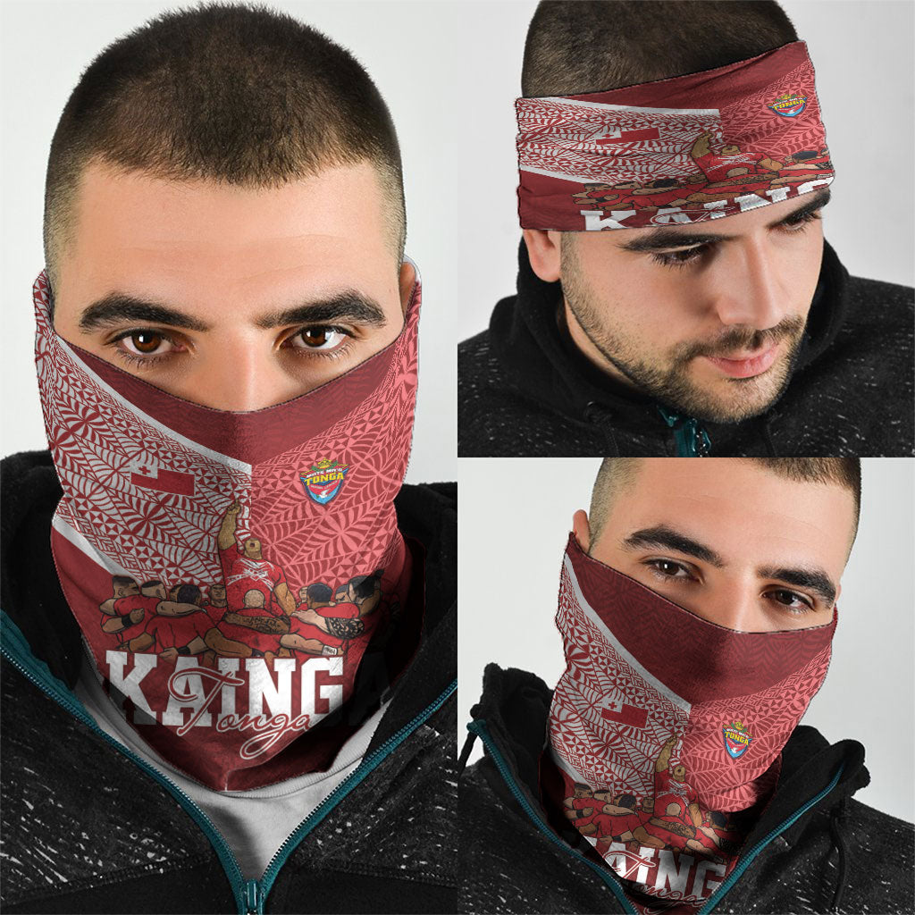Mate Ma'a Tonga Ngatu Neck Gaiter Kainga - Sipi Tau LT7 - Polynesian Pride