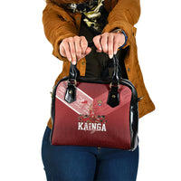 Mate Ma'a Tonga Ngatu Shoulder Handbag Kainga - Sipi Tau