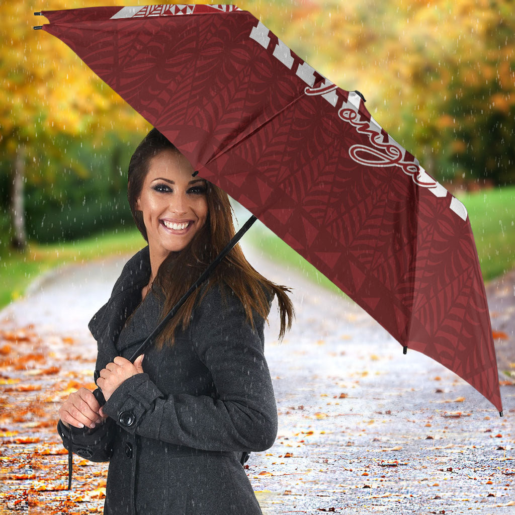 Mate Ma'a Tonga Ngatu Umbrella Kainga - Sipi Tau LT7 - Polynesian Pride