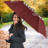Mate Ma'a Tonga Ngatu Umbrella Kainga - Sipi Tau LT7 - Polynesian Pride