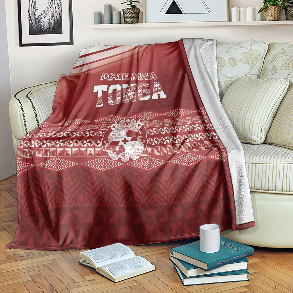 Mate Ma'a Tonga Blanket Basic Ngatu Kupesi Motif
