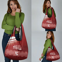 Mate Ma'a Tonga Grocery Bag Basic Ngatu Kupesi Motif
