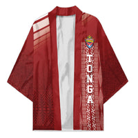 Mate Ma'a Tonga Custom Kimono Basic Ngatu Kupesi Motif