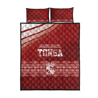 Mate Ma'a Tonga Quilt Bed Set Basic Ngatu Kupesi Motif LT7 - Polynesian Pride