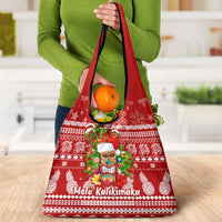 Hawaii Tiki Christmas Grocery Bag Mele Kalikimaka LT7 - Polynesian Pride