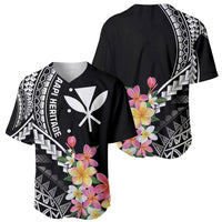 AAPI Heritage Month Baseball Jersey Kanaka Hawaii Plumeria LT7 - Polynesian Pride