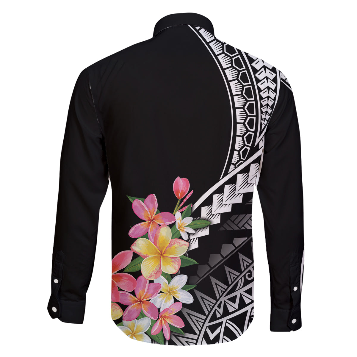 AAPI Heritage Month Family Matching Off Shoulder Maxi Dress and Hawaiian Shirt Kanaka Hawaii Plumeria LT7 - Polynesian Pride