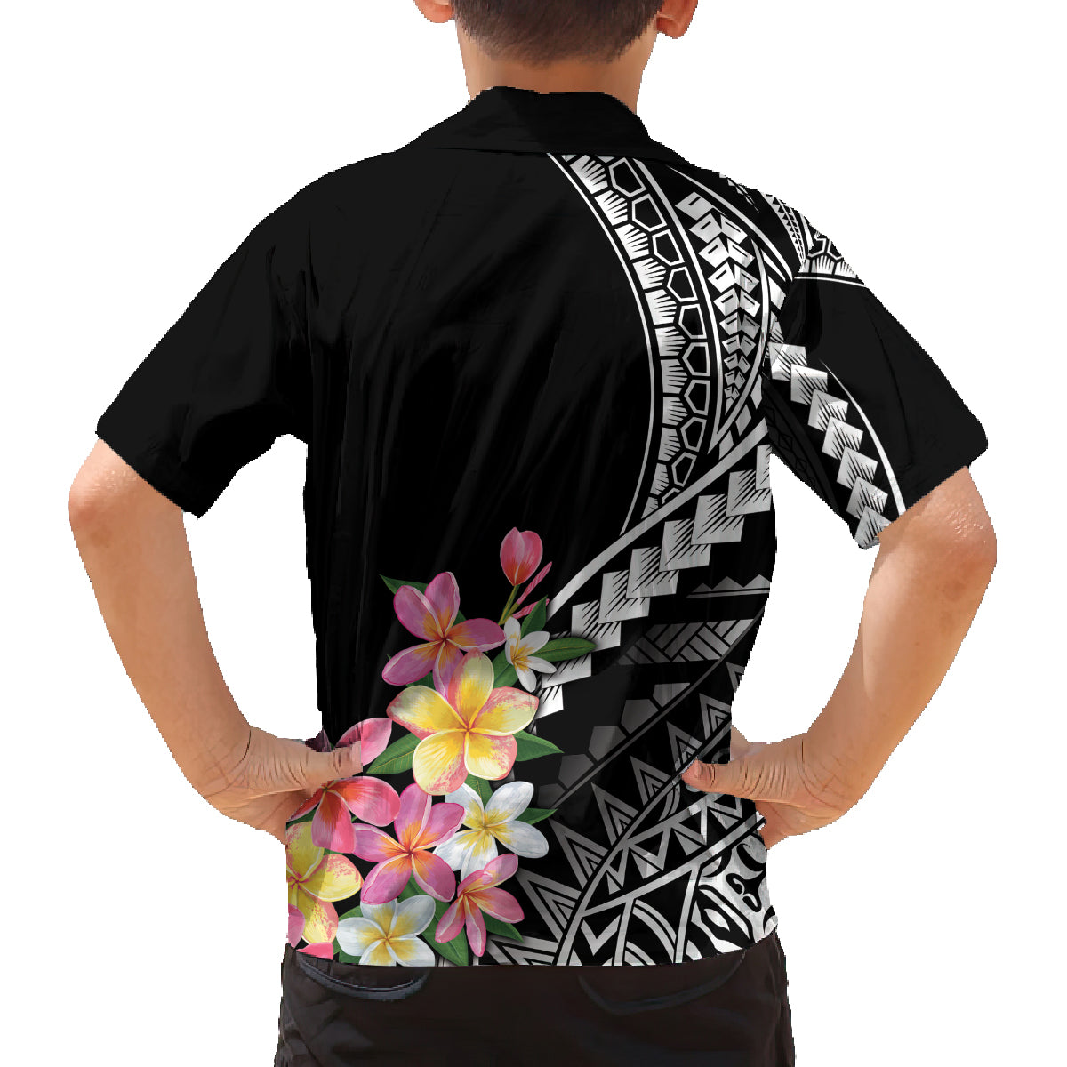 AAPI Heritage Month Family Matching Summer Maxi Dress and Hawaiian Shirt Kanaka Hawaii Plumeria LT7 - Polynesian Pride