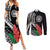 AAPI Heritage Month Couples Matching Summer Maxi Dress and Long Sleeve Button Shirt Samoa Teuila
