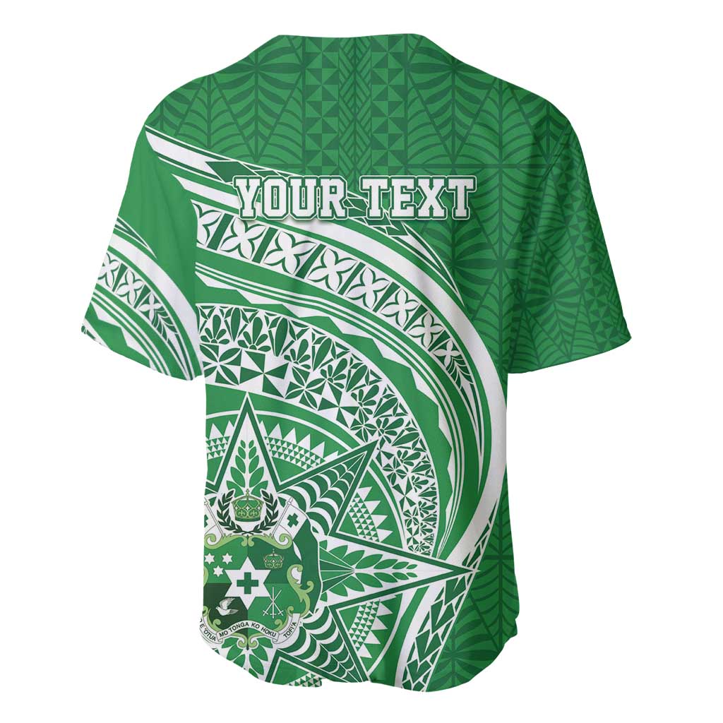 Tonga Liahona High School Personalized Baseball Jersey Ngatu Tokelaufeletoa Motifs