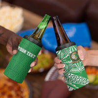 Tonga Liahona High School Personalized 4 in 1 Can Cooler Tumbler Ngatu Tokelaufeletoa Motifs