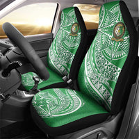 Tonga Liahona High School Personalized Car Seat Cover Ngatu Tokelaufeletoa Motifs