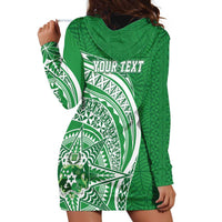 Tonga Liahona High School Personalized Hoodie Dress Ngatu Tokelaufeletoa Motifs