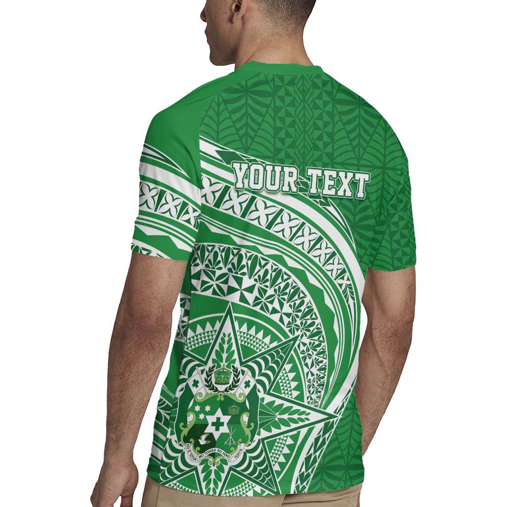 Tonga Liahona High School Personalized Rugby Jersey Ngatu Tokelaufeletoa Motifs