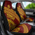 Tonga High School Car Seat Cover THS Anniversary Ngatu Motif