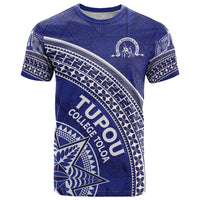 Tupou College Toloa T Shirt Ngatu Tapa Mix Style