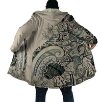 Aloha Hawaii Tapa Cloak Summer Green Hawaiian Ipu - Polynesian Pride