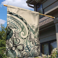 Aloha Hawaii Tapa Garden Flag Summer Green Hawaiian Ipu - Polynesian Pride