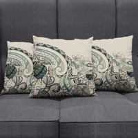 Aloha Hawaii Tapa Pillow Cover Summer Green Hawaiian Ipu LT7 - Polynesian Pride
