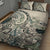 Aloha Hawaii Tapa Quilt Bed Set Summer Green Hawaiian Ipu - Polynesian Pride