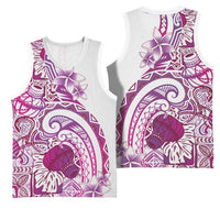 Aloha Hawaii Tapa Basketball Jersey Vibrant Fuchsia Hawaiian Ipu - Polynesian Pride