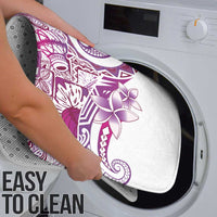 Aloha Hawaii Tapa Bathroom Set Vibrant Fuchsia Hawaiian Ipu - Polynesian Pride