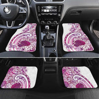 Aloha Hawaii Tapa Car Mats Vibrant Fuchsia Hawaiian Ipu - Polynesian Pride