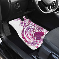 Aloha Hawaii Tapa Car Mats Vibrant Fuchsia Hawaiian Ipu - Polynesian Pride