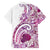 Aloha Hawaii Tapa Hawaiian Shirt Vibrant Fuchsia Hawaiian Ipu - Polynesian Pride