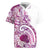 Aloha Hawaii Tapa Rugby Jersey Vibrant Fuchsia Hawaiian Ipu - Polynesian Pride