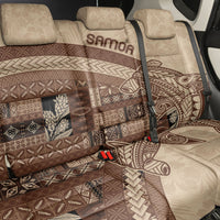 Samoa Mamanu Siapo Mocha Back Car Seat Cover Tatau Malie