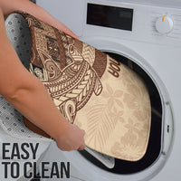 Samoa Mamanu Siapo Mocha Bathroom Set Tatau Malie