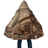 Samoa Mamanu Siapo Mocha Cloak Tatau Malie