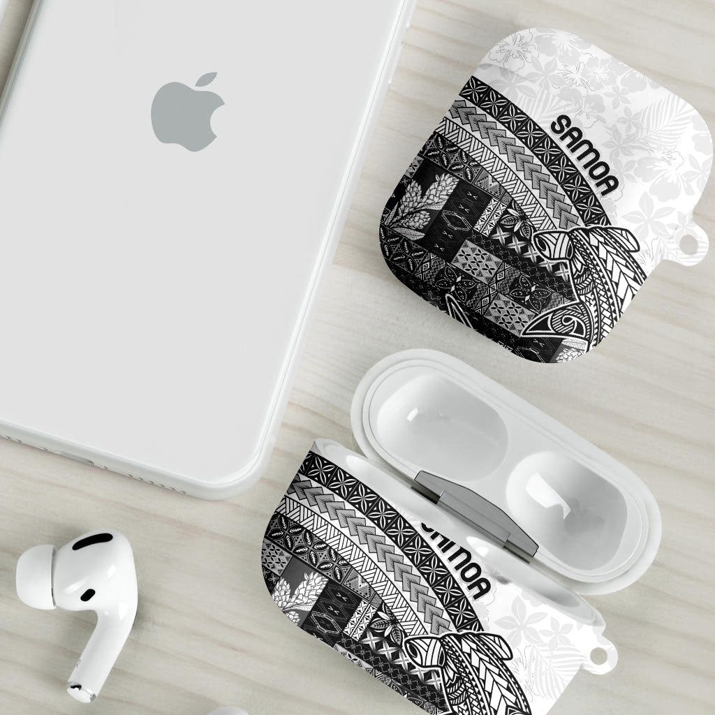 Samoa Mamanu Siapo Classic Black AirPods Case Tatau Malie